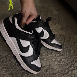 Black and White Sneakers